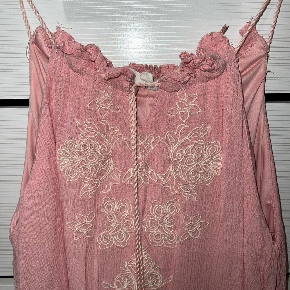 F21 self tie dress - Picture 3 of 4